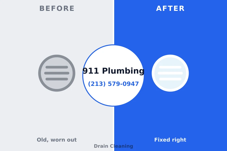 Before and after: plumbing company Ohatchee, AL